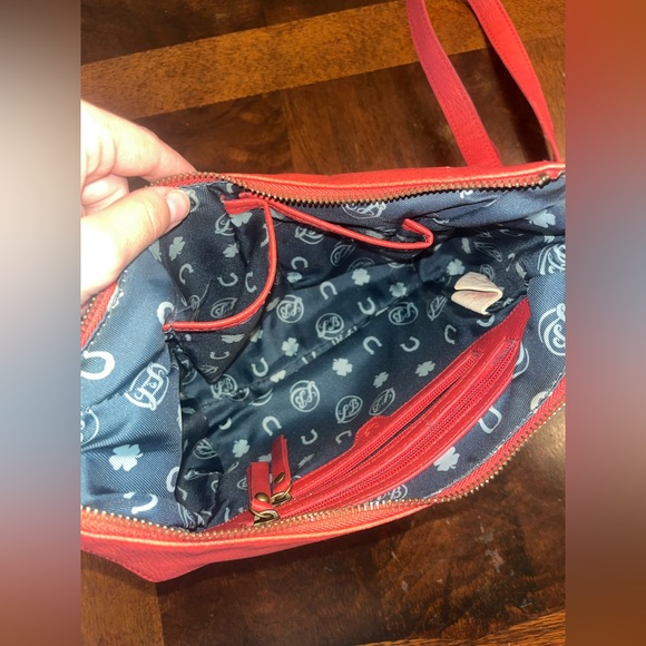 Women’s Coral Lucky Brand Purse Bag Small Cross Body shoulder bag - Picture 5 of 10